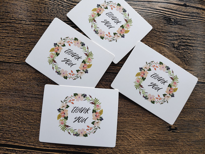 50vnt Girliandos Linksmų Kalėdų Ačiū už mažą dovanėlę Rašoma žinutė vestuvių kvietimo dekoravimo sveikinimo atvirutė 6x8cm