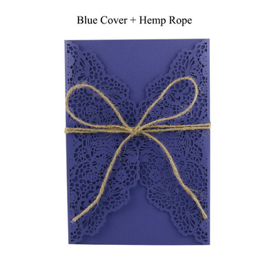 1 vnt. West Cowboy elegantiškos lazeriu pjaustytos vestuvių kvietimų atvirutės su rinkiniais Tuščios žalios spalvos atvirutės Vestuvių dekoravimo vakarėlio reikmenys