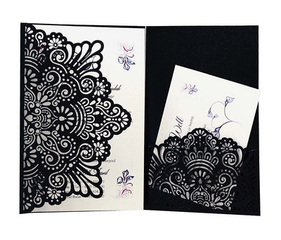 25 tk. Ristimiskutsed Pulmakutse pärlipaberiga Laserlõigatud õnnitluskaart Sünnipäevapeo tarvikud