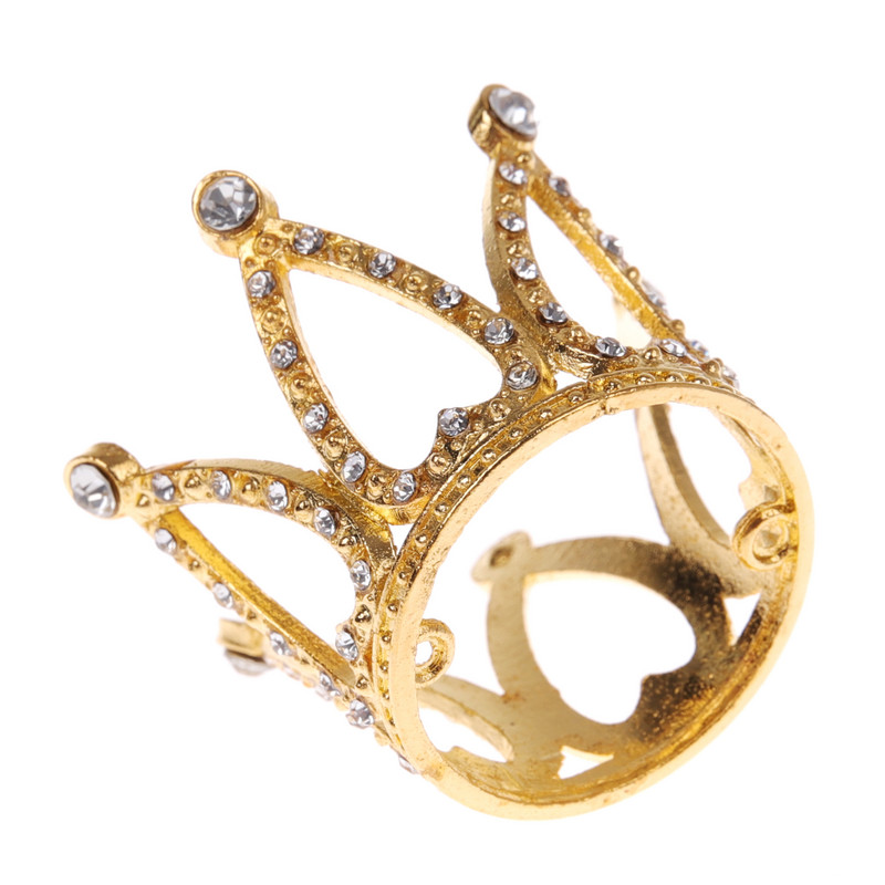 Mini gimtadienio vainikėlio papuošimas Kalnų krištoliniu akmeniu mažo persiko širdelės karūnėlės kepimo dekoravimas „pasidaryk pats“ torto gimtadienio karūnos papuošimas