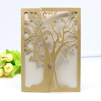 25 tk avokaadopuust pulmakutse pulmakutse pärlipaberiga laserlõigatud pruudi ja peigmehe kutsega õnnitluskaardid peovarud