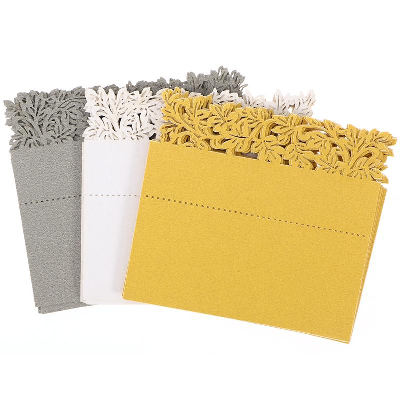 50 tk Õõnes pulmapeo laud Vein Toit Külalise nimi Kohakaardid Sooduskaunistus Peo kodukaunistamise rekvisiidid