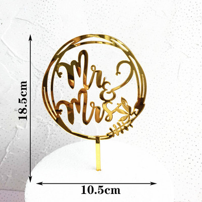 MR&MRS akrüülkiri Palju õnne sünnipäevaks koogipea aastapäeva pulmakoogi kaunistamine Täiskasvanute laste sünnipäevapeotarbed