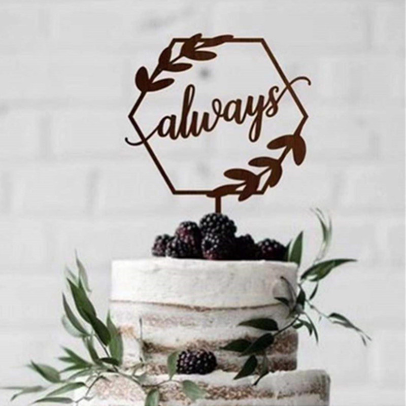 MR&MRS akrüülkiri Palju õnne sünnipäevaks koogipea aastapäeva pulmakoogi kaunistamine Täiskasvanute laste sünnipäevapeotarbed