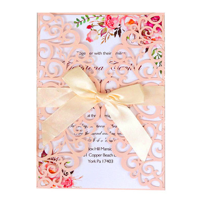 Προσκλητήρια γάμου 25 τμχ Glitter χαρτί με θήκη για φάκελο με κάρτα Προσαρμοσμένη Maraige Μπομπονιέρες βάπτισης για πάρτι γενεθλίων Mariage