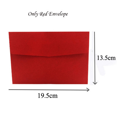 1vnt Auksinė Balta Raudona Prabangi Flora Lazeriu kirpti vestuvių kvietimai Kortelės Elegantiški vestuvių vokai Renginio vakarėlio vestuvių dekoravimas