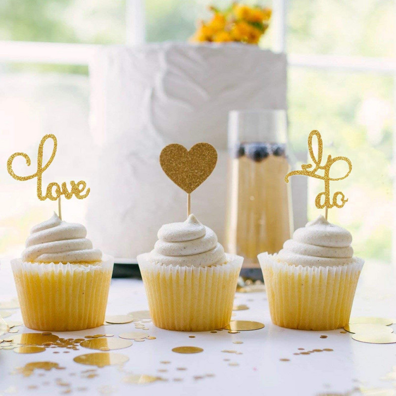 12 tk. Pulmakaunistus Teemanttopsikoogikatted Armastus Torditops Pruudi dušš sünnipäevapeo kaunistused Kanapeo teenetemärk