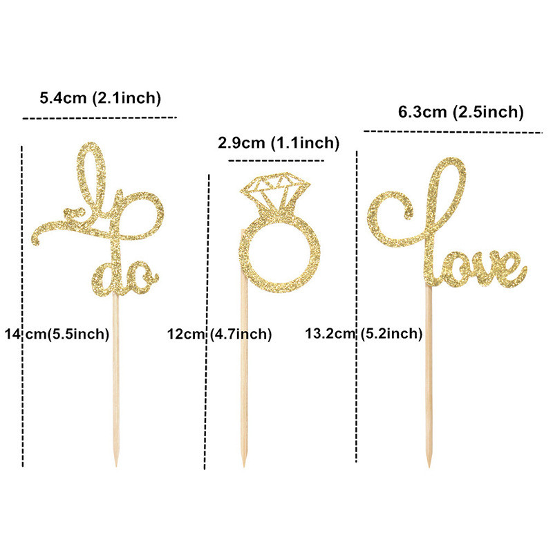 12 tk. Pulmakaunistus Teemanttopsikoogikatted Armastus Torditops Pruudi dušš sünnipäevapeo kaunistused Kanapeo teenetemärk