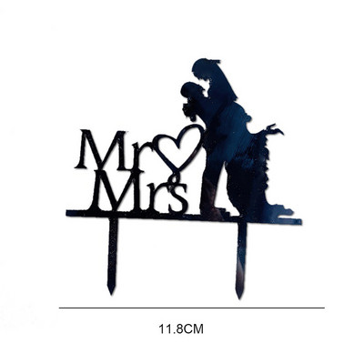 Επέτειος γάμου Τούρτα για πάρτι Ακρυλικό χρυσό κάλυμμα για τούρτες Χρόνια πολλά Προμήθειες για πάρτι Διακοσμήσεις τούρτας Διαφημιστικά είδη