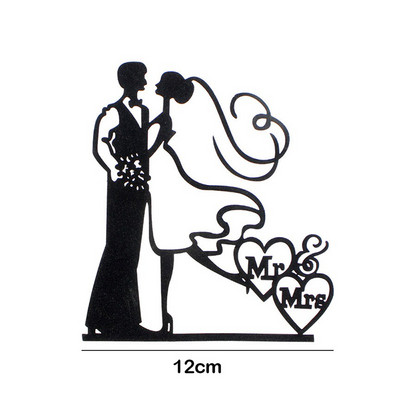 Επέτειος γάμου Τούρτα για πάρτι Ακρυλικό χρυσό κάλυμμα για τούρτες Χρόνια πολλά Προμήθειες για πάρτι Διακοσμήσεις τούρτας Διαφημιστικά είδη