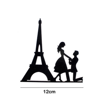 Επέτειος γάμου Τούρτα για πάρτι Ακρυλικό χρυσό κάλυμμα για τούρτες Χρόνια πολλά Προμήθειες για πάρτι Διακοσμήσεις τούρτας Διαφημιστικά είδη