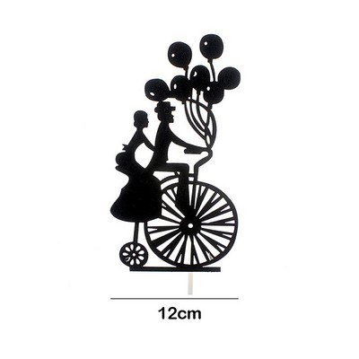 Επέτειος γάμου Τούρτα για πάρτι Ακρυλικό χρυσό κάλυμμα για τούρτες Χρόνια πολλά Προμήθειες για πάρτι Διακοσμήσεις τούρτας Διαφημιστικά είδη