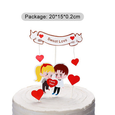 Επέτειος γάμου Τούρτα για πάρτι Ακρυλικό χρυσό κάλυμμα για τούρτες Χρόνια πολλά Προμήθειες για πάρτι Διακοσμήσεις τούρτας Διαφημιστικά είδη