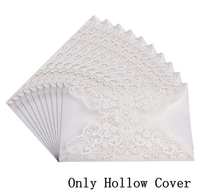 10 tk Laserlõigatud pulmakutsekaardid pulmakihlamiseks Pruudi beebiõhtu sünnipäevapeokutse õnnitluskaardid