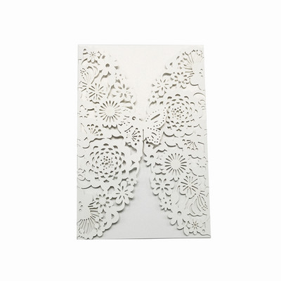 10 komada personaliziranih leptir pozivnica sa svjetlucavim papirom Pozivnice za vjenčanje, brak, krštenje, rođendanske zabave