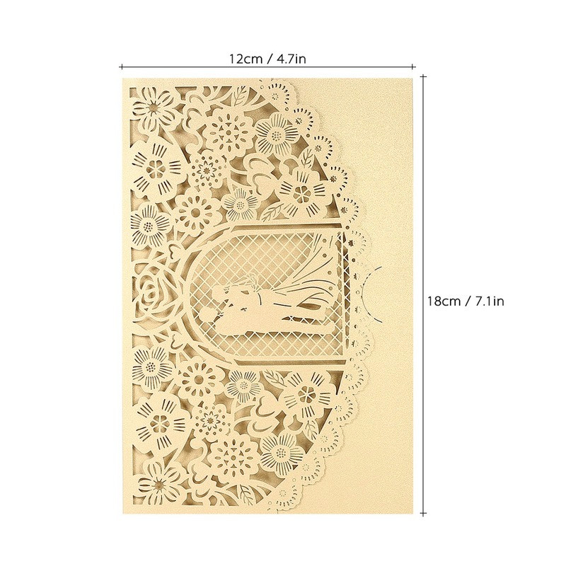 10 TK Pruudi ja peigmehe pulmakutsed Kaart Pärlipaberist Kutsekaardid Pulma-aastapäeva Mariage Peokaunistused