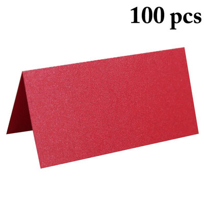 100 gab. Luksusa ballīšu galda nosaukums Vietu kartītes Kāzu Ziemassvētku dzimšanas dienas ballīte Ielūguma kartītes Galda dekorēšanas piederumi