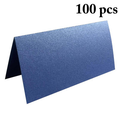 100 gab. Luksusa ballīšu galda nosaukums Vietu kartītes Kāzu Ziemassvētku dzimšanas dienas ballīte Ielūguma kartītes Galda dekorēšanas piederumi