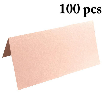 100 gab. Luksusa ballīšu galda nosaukums Vietu kartītes Kāzu Ziemassvētku dzimšanas dienas ballīte Ielūguma kartītes Galda dekorēšanas piederumi