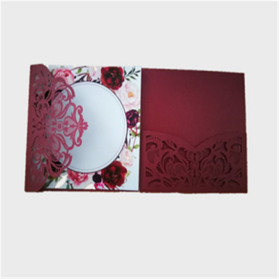 10 τμχ Προσκλητήρια γάμου με λέιζερ Περιεχόμενο κάρτας Προσαρμοσμένοι τυπωμένοι φάκελοι Ζώνες Επαγγελματικά συμπόσια Καρτ ποστάλ Προμήθειες για πάρτι