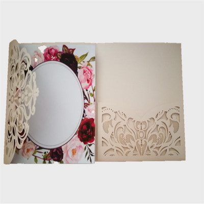 10 τμχ Προσκλητήρια γάμου με λέιζερ Περιεχόμενο κάρτας Προσαρμοσμένοι τυπωμένοι φάκελοι Ζώνες Επαγγελματικά συμπόσια Καρτ ποστάλ Προμήθειες για πάρτι