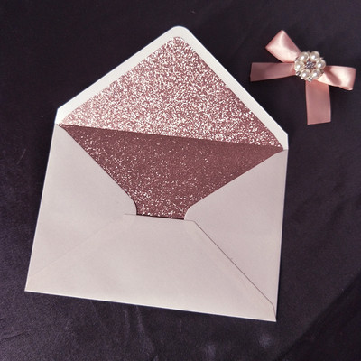 25X sillerdav helkiv läikiv ümbrik pulmakutsete jaoks särava joonega Pearlscent särav ümbrik 4 tähistamine