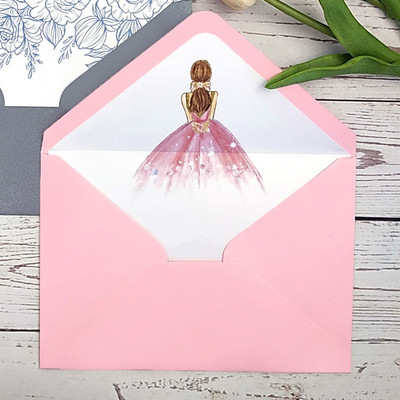 25X sillerdav helkiv läikiv ümbrik pulmakutsete jaoks särava joonega Pearlscent särav ümbrik 4 tähistamine