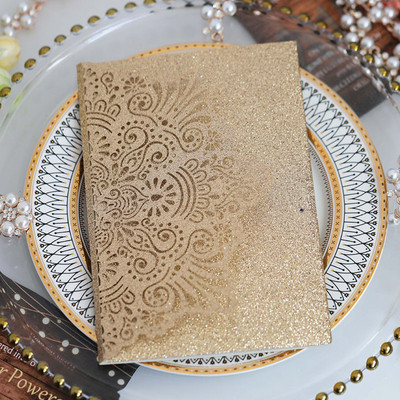 10 vnt kelių spalvų blizgančio popieriaus vestuvių kvietimo kortelė tuščia vidinė RSVP kortelės nuotakos ir jaunikio kvietimai vestuvių svečiams