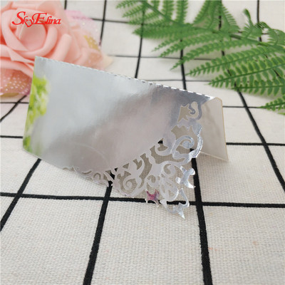 10PCS/lot Laser Cut Kartice s nazivom mjesta za vjenčanje Broj Ime mjesta Papirnate kartice Sjedalo Stol Dekoracija sjedala Kartica za goste 5ZSH870-10