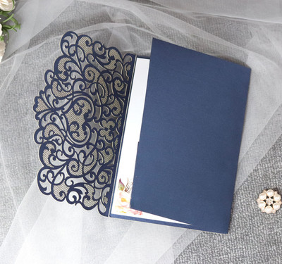 Laserski izrezane pozivnice za vjenčanje Zaruke Nevjesta Mladoženja Pozivnice ljubavnih srca Potrepštine za vjenčanje Luksuzna omotnica za čestitke