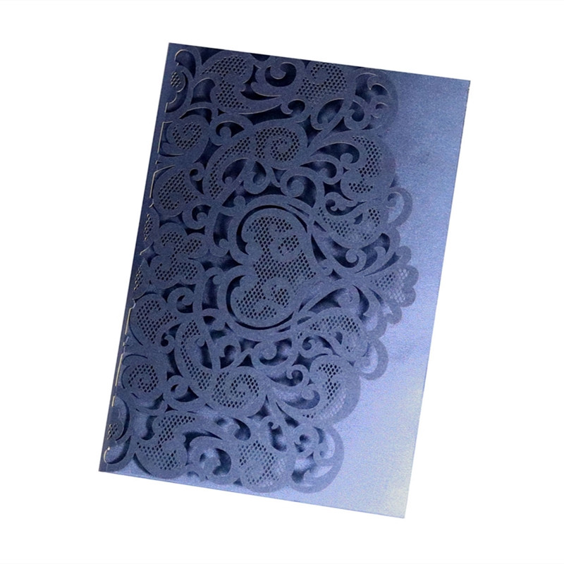 Laserski izrezane pozivnice za vjenčanje Zaruke Nevjesta Mladoženja Pozivnice ljubavnih srca Potrepštine za vjenčanje Luksuzna omotnica za čestitke