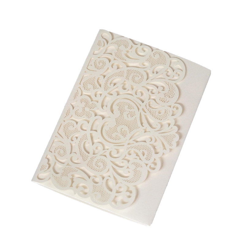 Laserski izrezane pozivnice za vjenčanje Zaruke Nevjesta Mladoženja Pozivnice ljubavnih srca Potrepštine za vjenčanje Luksuzna omotnica za čestitke