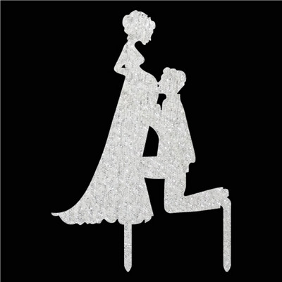 Soe pere rase ema ja isa akrüül härra ja proua pruut peigmehe koogi lipukatted pulma-aastapäeva peo koogi küpsetamiseks