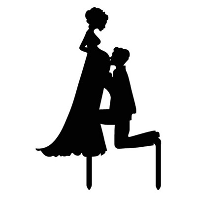 Soe pere rase ema ja isa akrüül härra ja proua pruut peigmehe koogi lipukatted pulma-aastapäeva peo koogi küpsetamiseks