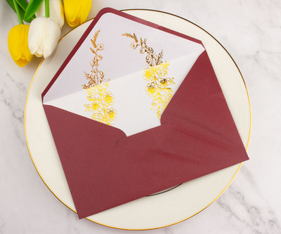 25x läbipaistev paberpaber ümbrikud Hõbesinine Roosa Roosa Kuldne foolium Pronks meisterdamiseks postkaardi pulmakutsete kingituste pakkimine