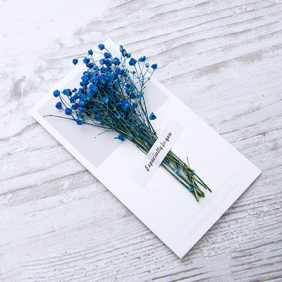 1-5 tk kinkekaardid pulmakutse tähistaevas kuivatatud lilled käsitsi kirjutatud õnnistus sünnipäevaks tänu emadepäeva kinkekaart