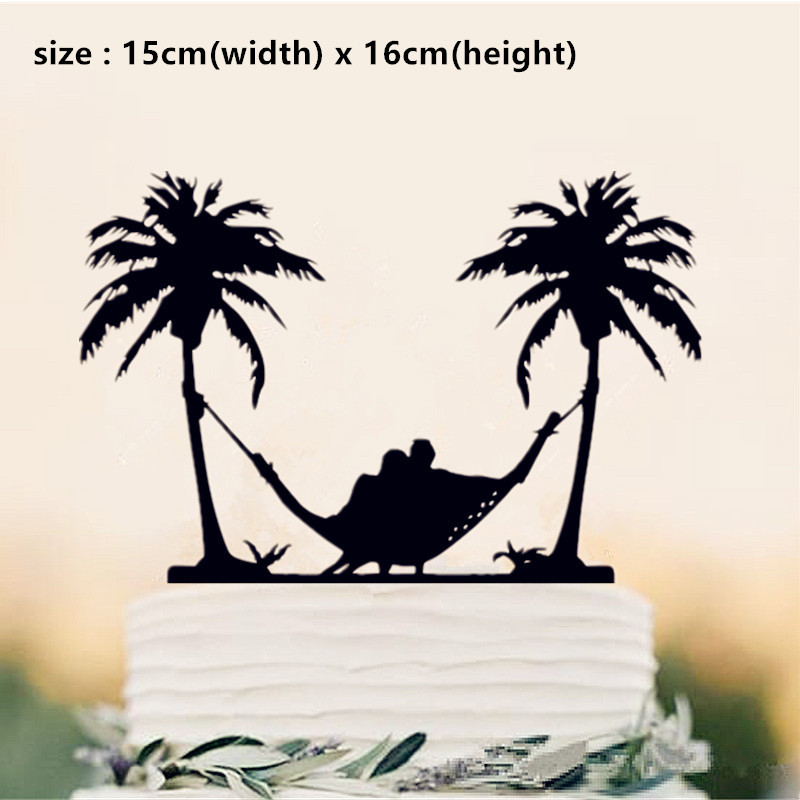 Rannateemaline pulmakaunistus Merineitsi ja kapten, pruut ja peigmees, härra ja proua pulmakoogi torditarvik, aastapäev