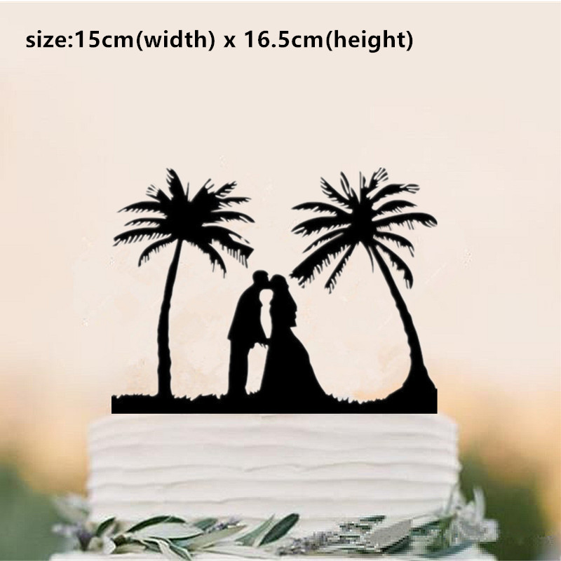 Rannateemaline pulmakaunistus Merineitsi ja kapten, pruut ja peigmees, härra ja proua pulmakoogi torditarvik, aastapäev