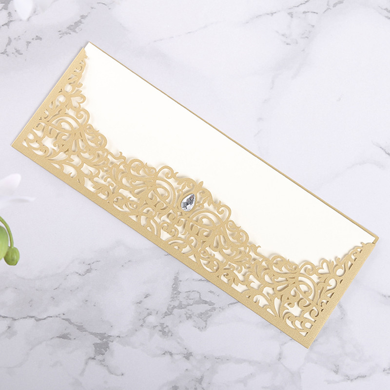 1 tk Laserlõigatud pulmakutsekaart Rose Flora visiitkaart Sünnipäevaõnnitluskaardid Kohandatud kaunistuse peotarbed