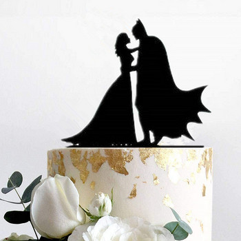 Топер за сватбена торта, модел на дете на булка и младоженец, всичко, от което се нуждаете, е любов, пеперуда като подарък, романтична декорация