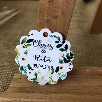 120 tk kohandamissilt , aukude siltidega kingitus / sünnipäev / ristimine / pulmasild, isikupärastatud