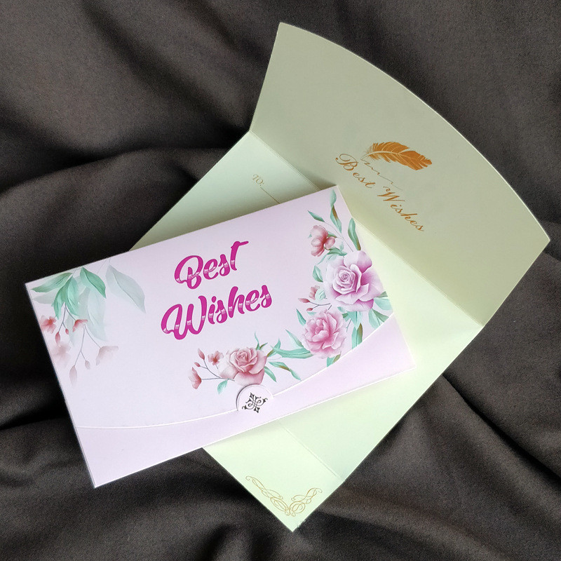 50 tk/partii Äri tänukaardid Lihtsad sünnipäevapeo pulmad jõulud sõbrapäeva kvaliteetsed paksendavad paberkaardid