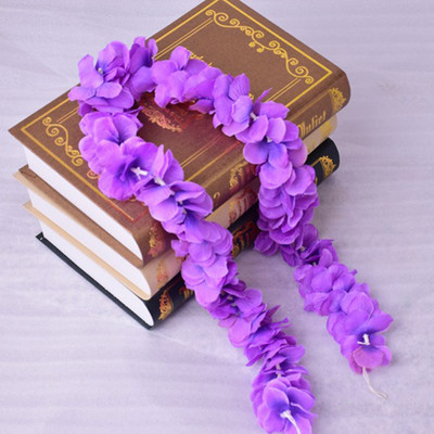 100cm kunstlik kirsiõie viinapuu siidist lilled Sakura peoks Pulma laekaunistus võltspärlikarv luuderohi isetehtud peokaunistus