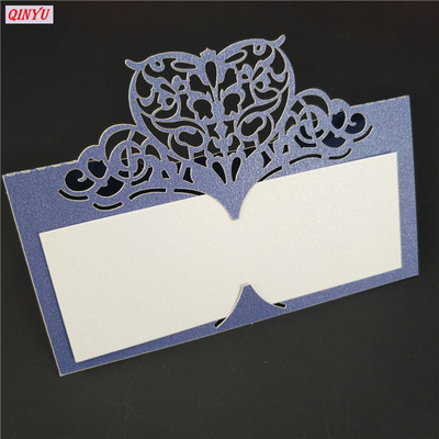 10tk Laserlõigatud südamekujuline valge pulmalaud Nimekaart Kohakaart Pulmapeo kaunistus Teenus 5zSH871-10