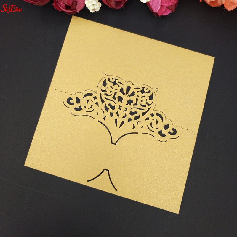 10tk Laserlõigatud südamekujuline valge pulmalaud Nimekaart Kohakaart Pulmapeo kaunistus Teenus 5zSH871-10