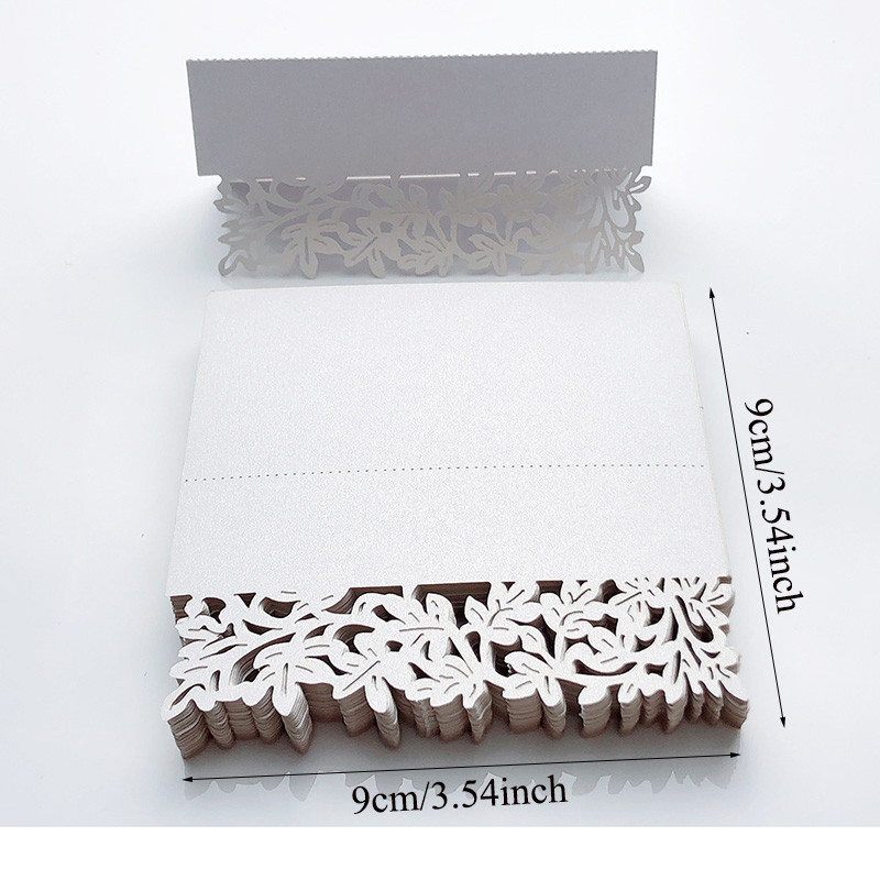 50 tk Puulehest pärlmutterpits Nimi Kohakaart DIY Laud Istumiskoha nimi Sõnum Pulmakaunistus Õnnitluskaart Peotarbed