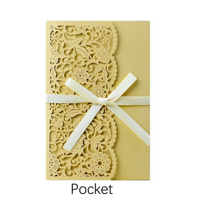 10 tk viinapuu lilledega laserlõigatud pulmakutsed kaardid pruudileitsu koos RSVP-ga pitsist taskuvibudega Kutsete kaardipeo sisekujundus