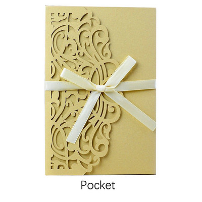 10 tk viinapuu lilledega laserlõigatud pulmakutsed kaardid pruudileitsu koos RSVP-ga pitsist taskuvibudega Kutsete kaardipeo sisekujundus