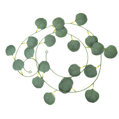 5/3/1 paketi od 6,5 stopa umjetne loze eukaliptusa, vijenac od lažnih biljaka, vijenac od eukaliptusa za vjenčanje, banket, vrt, uređenje doma