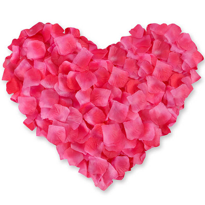 500/1000 tk valged roosi kroonlehed kunstlik romantiline siidist roosi lille kroonleht, soosimine, lauakaunistused, pulmakaunistused